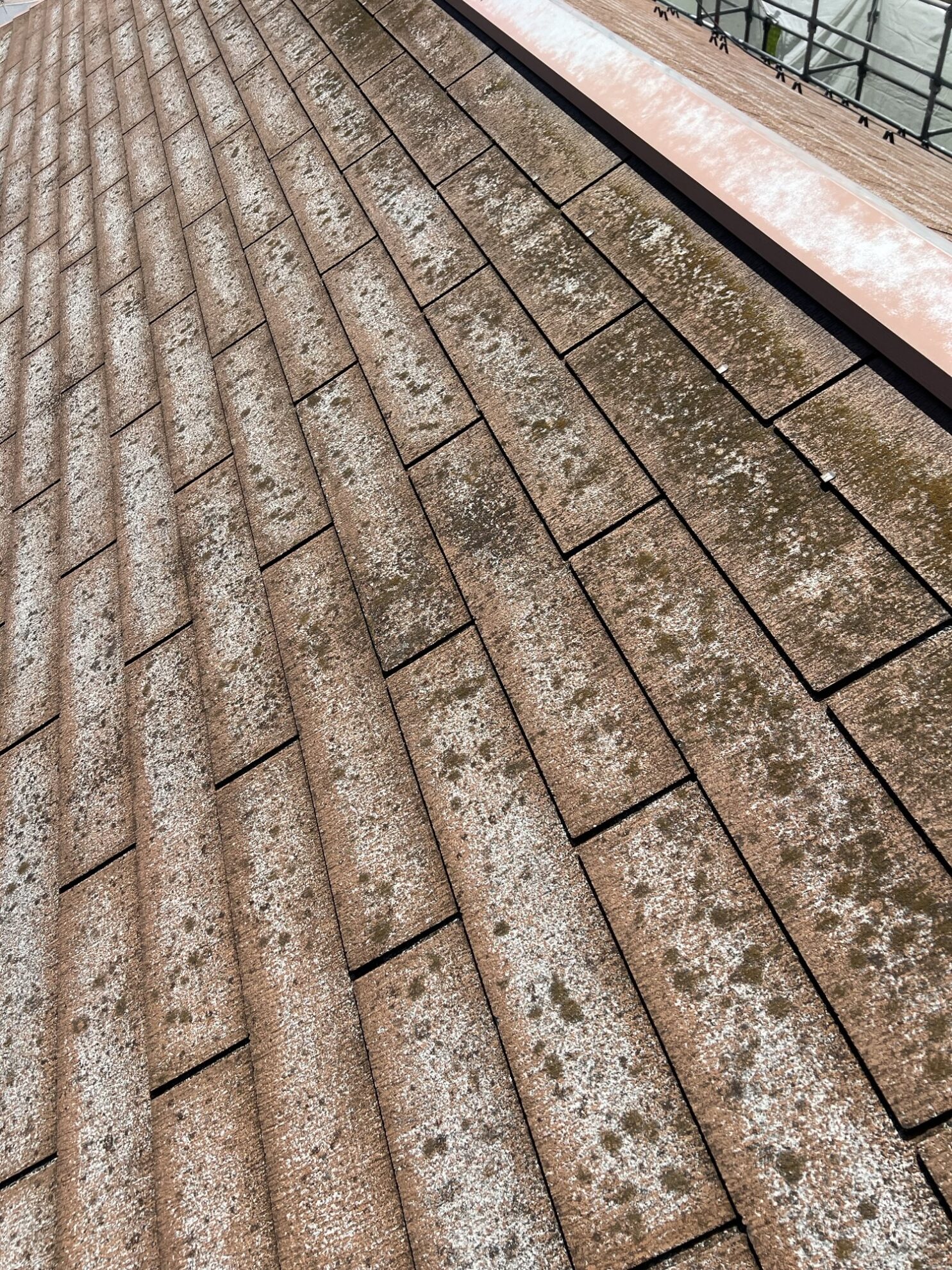 小浜市 屋根塗装 施工前 比較