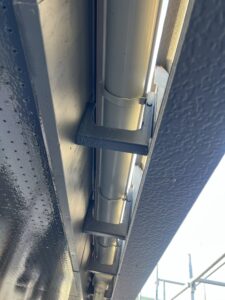 軒裏や樋の塗装